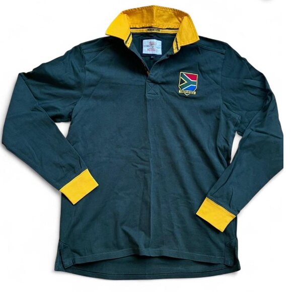 Men Polo with South African Flag - Picture 1 of 2